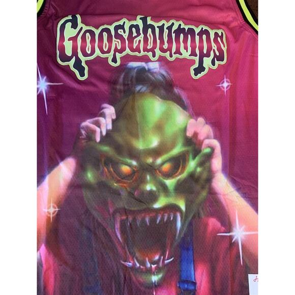 GOOSEBUMPS / BETH Headgear Classics Basketball Jersey ~Never Worn~ M XL - Picture 3 of 5